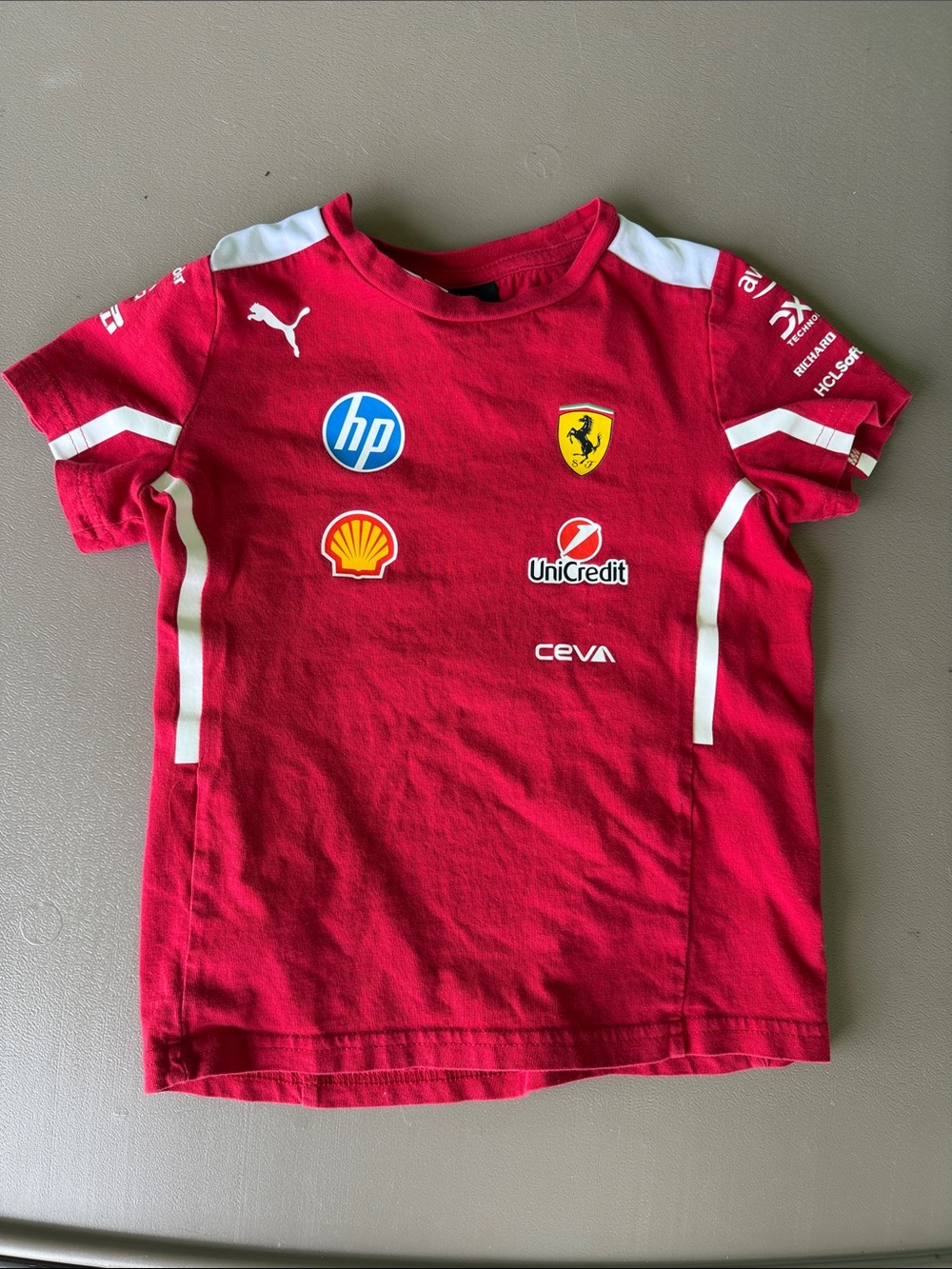 F1 Ferrari racing shirt size 5